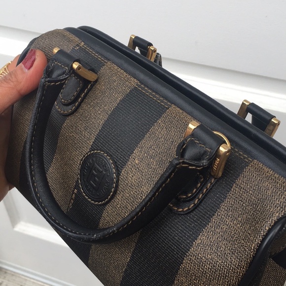 Authentic Fendi Vintage Micro Boston Bag - Picture 7 of 11